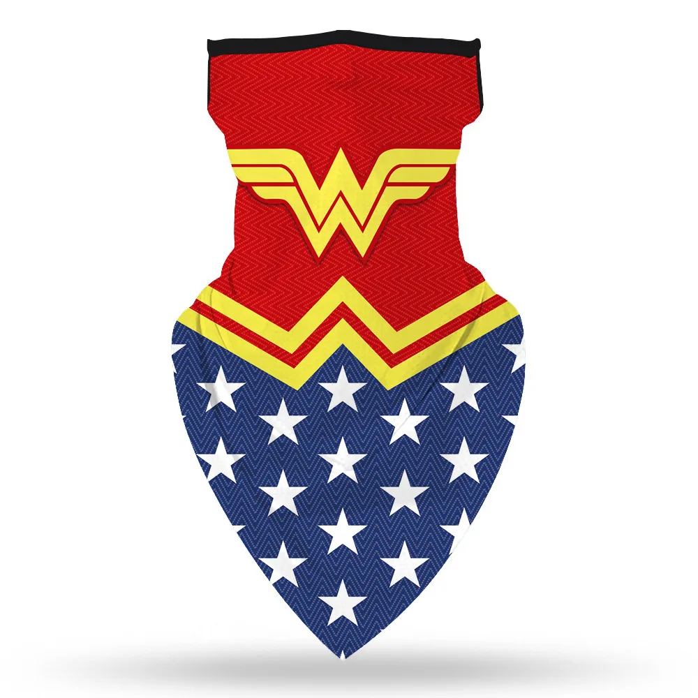 Супергерой Халк Диана принц чистый на Хэллоуин мотоциклетный шарф маска для шеи