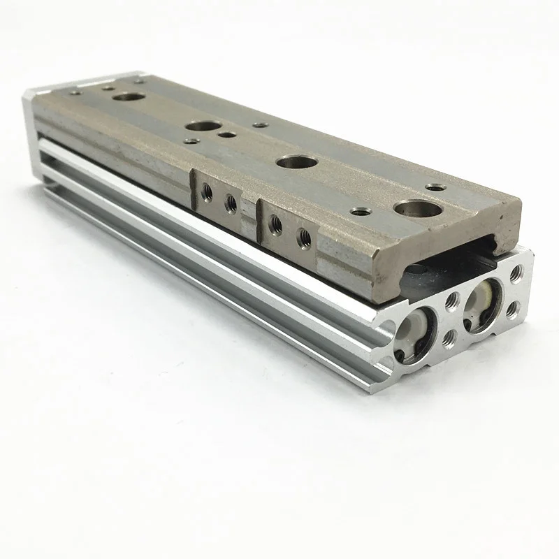 MXQ8-10 MXQ8-20 MXQ8-30 MXQ8-40 MXQ8-50 MXQ8-75 воздушный слайд-стол цилиндр пневматический компонент серия mxq