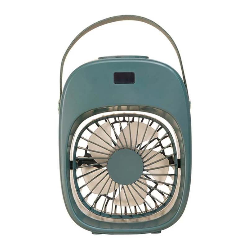 

Portable Humidifier Misting Fan with 3 Speeds Air Cooler Rechargeable Cordless