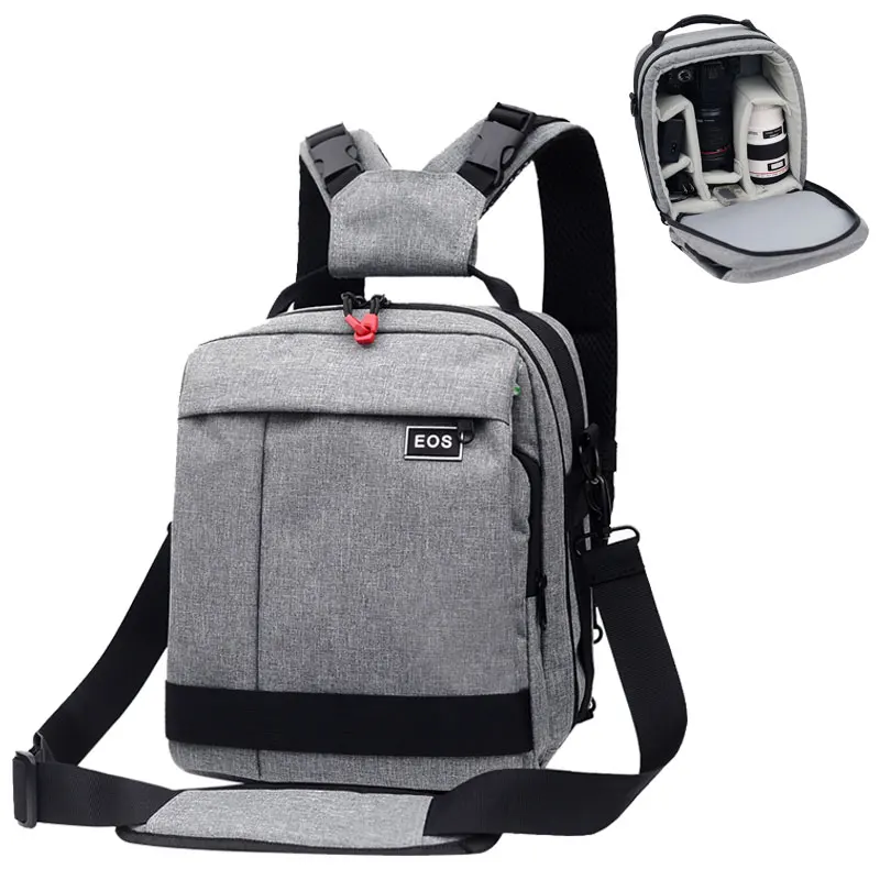 DSLR камера рюкзак Водонепроницаемый Открытый одно плечо Камера Сумка Дорожный