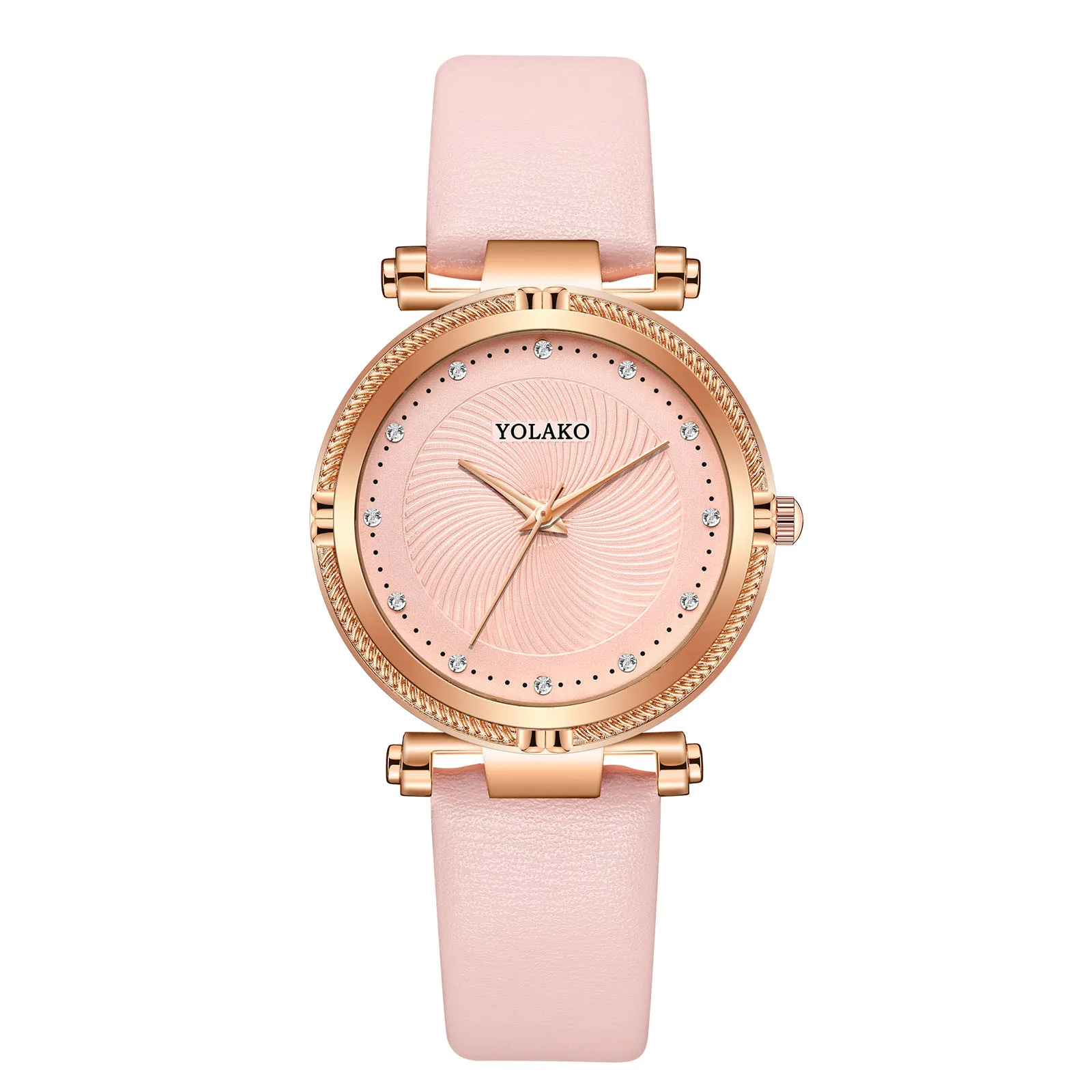 

Ladies Simple Style Casual Fashion Quartz Watch Leather Strap Watch Analog Watch Set Minimalist Fashion Ultra Thin Watches