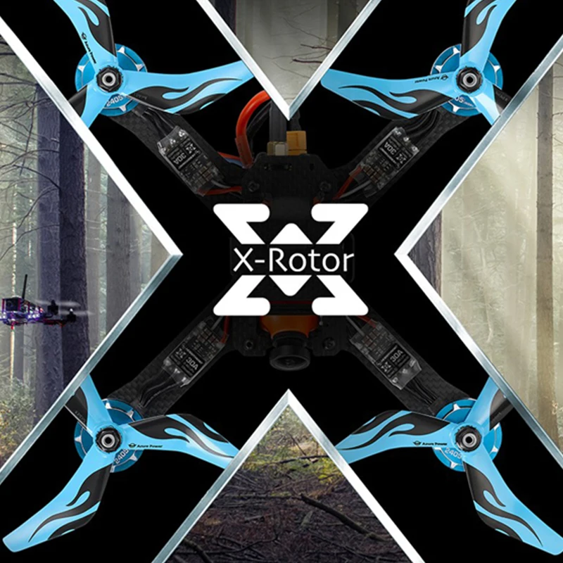 2 пары небесно голубой мощнос