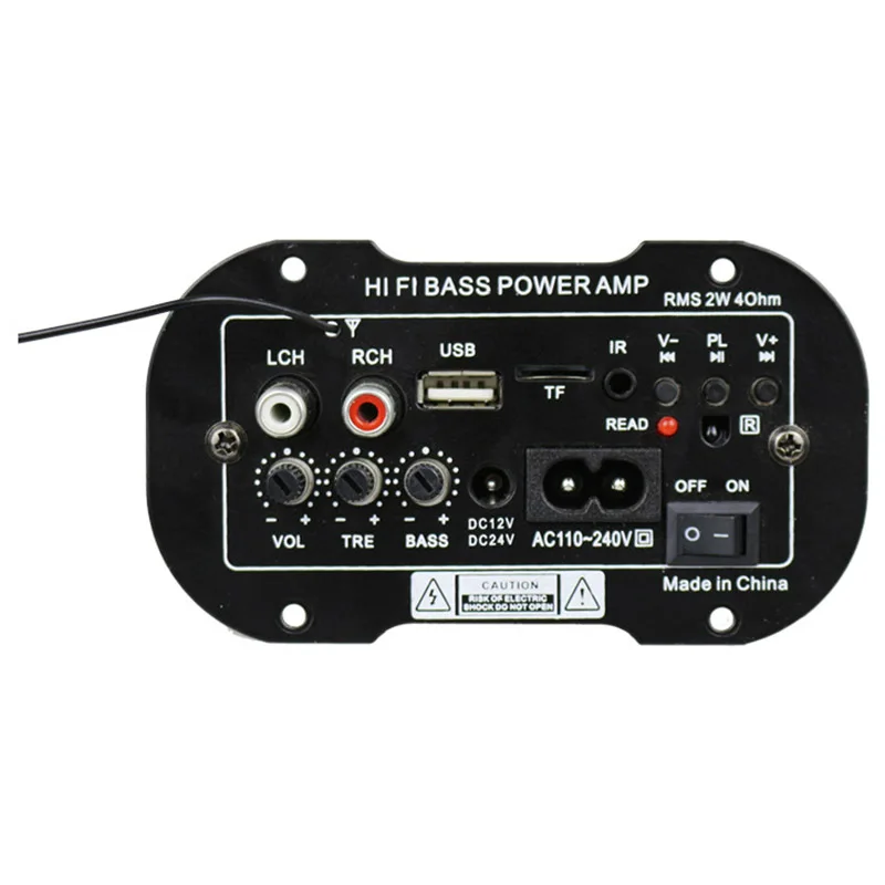 35 Вт Автомобильный Bluetooth Сабвуфер Hi Fi бас усилитель мощности стерео цифровой