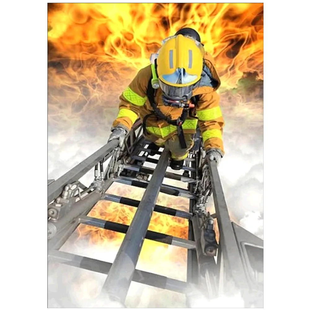 Набор для алмазной вышивки 5D сделай сам картина с изображением огненного героя