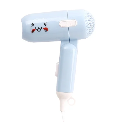 Новый мини-фен, складной портативный фен для волос - изображение