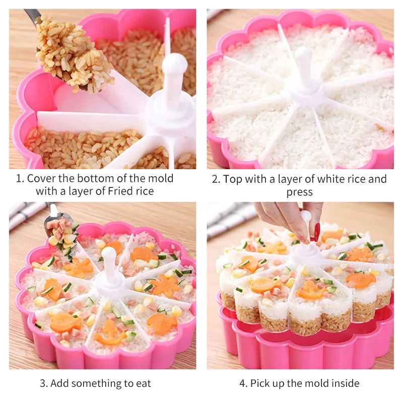 В Форме Сердца Пресс формы для выпечки набор форма тортов DIY Fondant (сахарная) пресс
