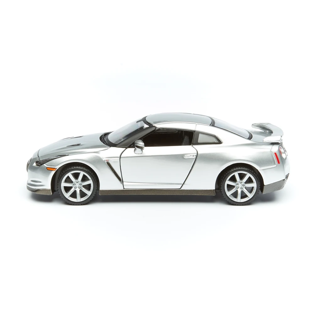 Машинка Maisto Nissan GT-R (R35) 2009г 1:24 серая | Игрушки и хобби