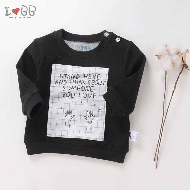 Футболка с длинными рукавами для маленьких мальчиков зимняя теплая футболка