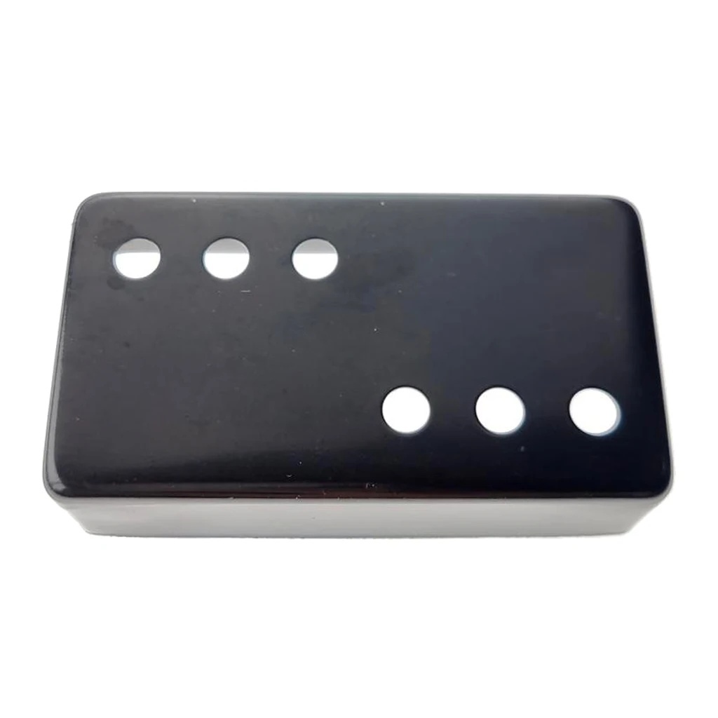 

Metal Copper Electric Guitar Pickup Cover Covers Black For Accs