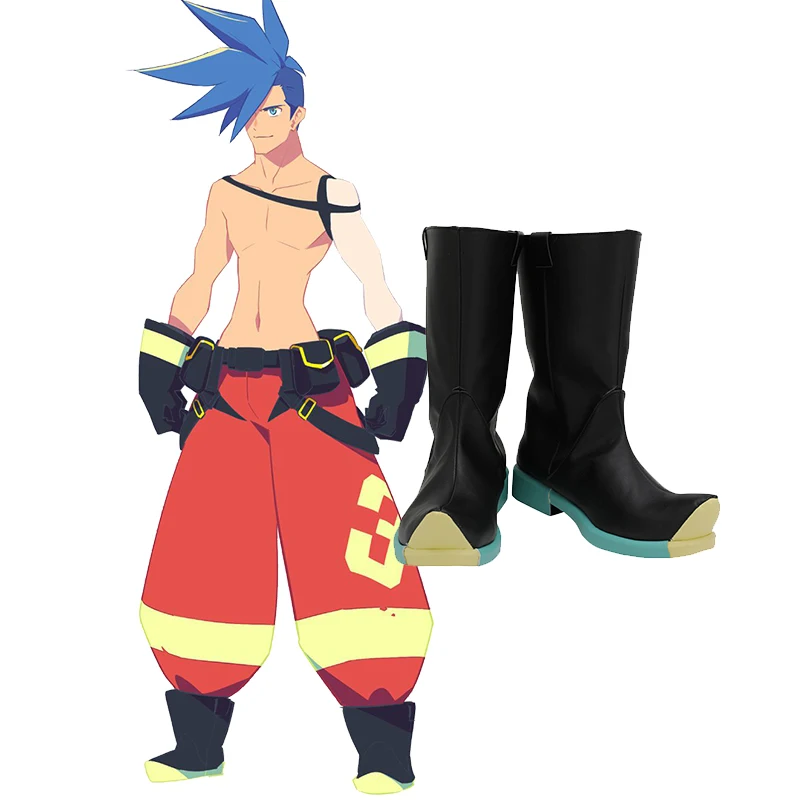 Новинка PROMARE Galo Thymos Ботинки для костюмированной вечеринки Обувь на заказ|Туфли| |