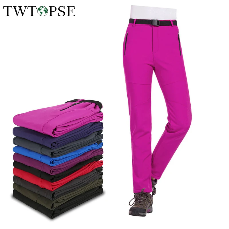 TWTOPSE женские зимние спортивные штаны для велоспорта водонепроницаемые