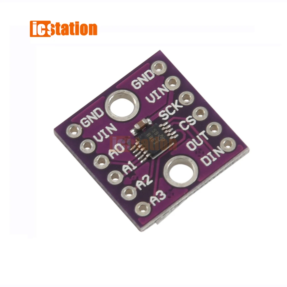 ADS1118 16-bit AD конвертер ADC SPI макетная плата модуля связи | Электроника