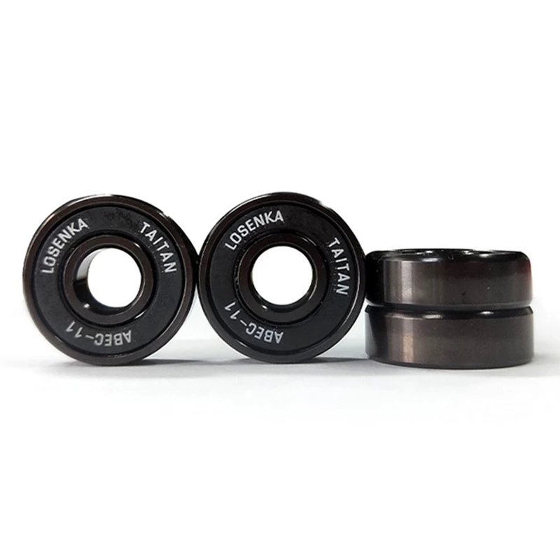 

LOSENKA 8Pcs ABEC-11 608 2RS Inline Roller Skating Wheels Bearing Ceramics Shaft Bearings Anti-Rust Skateboard Wheel Parts