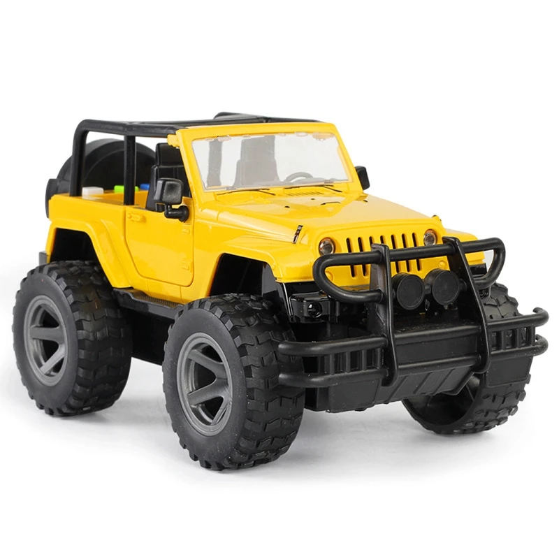 

Acousto-Optic Jeep Model Multifunctional Inertial Hand Pushing Puzzle Educational Toy Car for Children