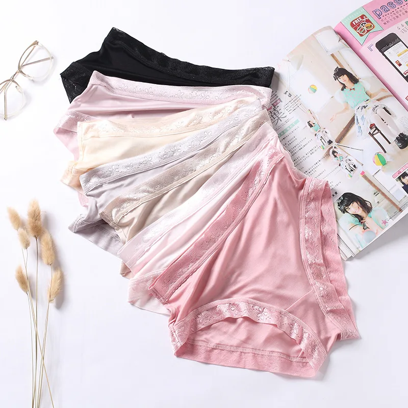 Женские трусики из 100% натурального шелка тутового шелкопряда 1 шт. | Женская