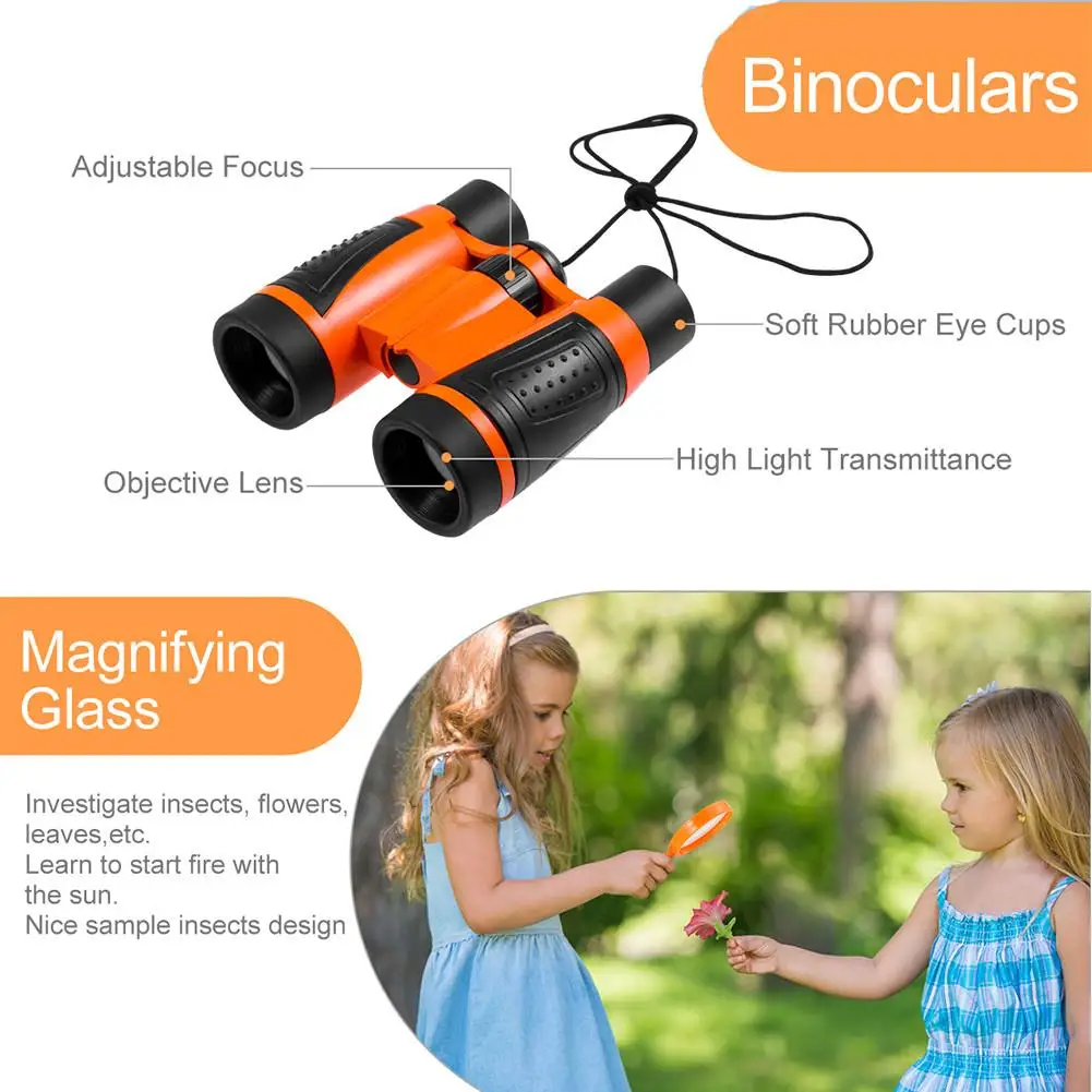 6 шт. детский набор для исследования на открытом воздухе Детский комплект
