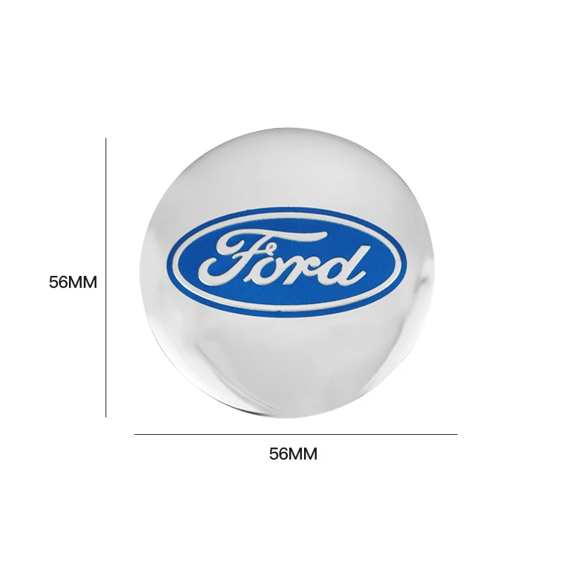 4 шт. 56 мм автомобильные диски из алюминиевого сплава аксессуары для Ford Fiesta Ranger Focus