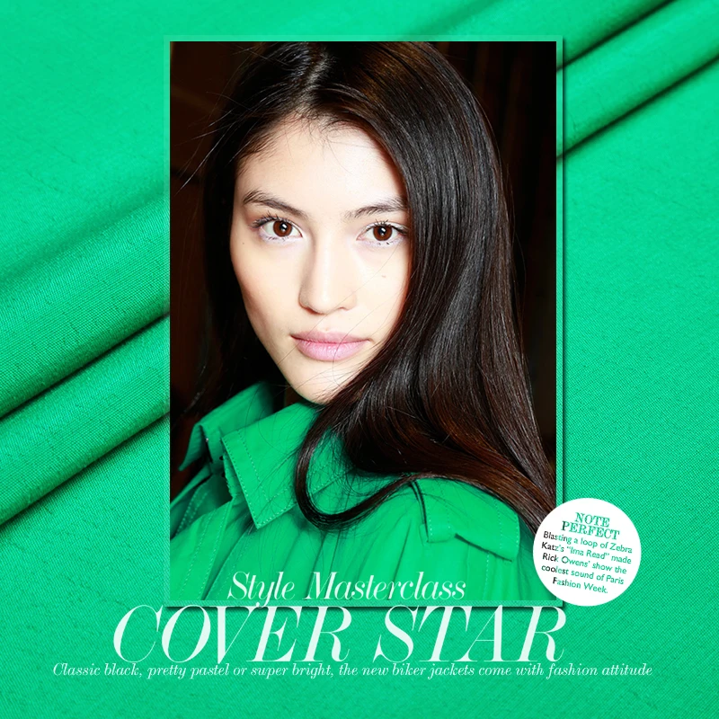 

Прозрачный изумрудно-сравнима с замечательная текстура шелк Tencel тяжелая ткань должны купить