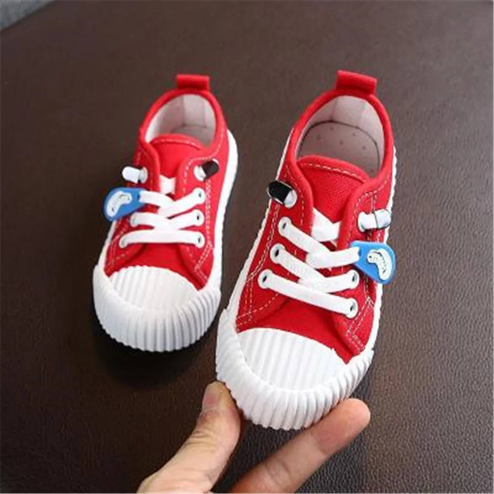 

Spring Kids Shoes For Boys Sneakers Baby Girls Canvas Shoes Toddler Casual Children Shoes Soft Flats Running Sneakers
