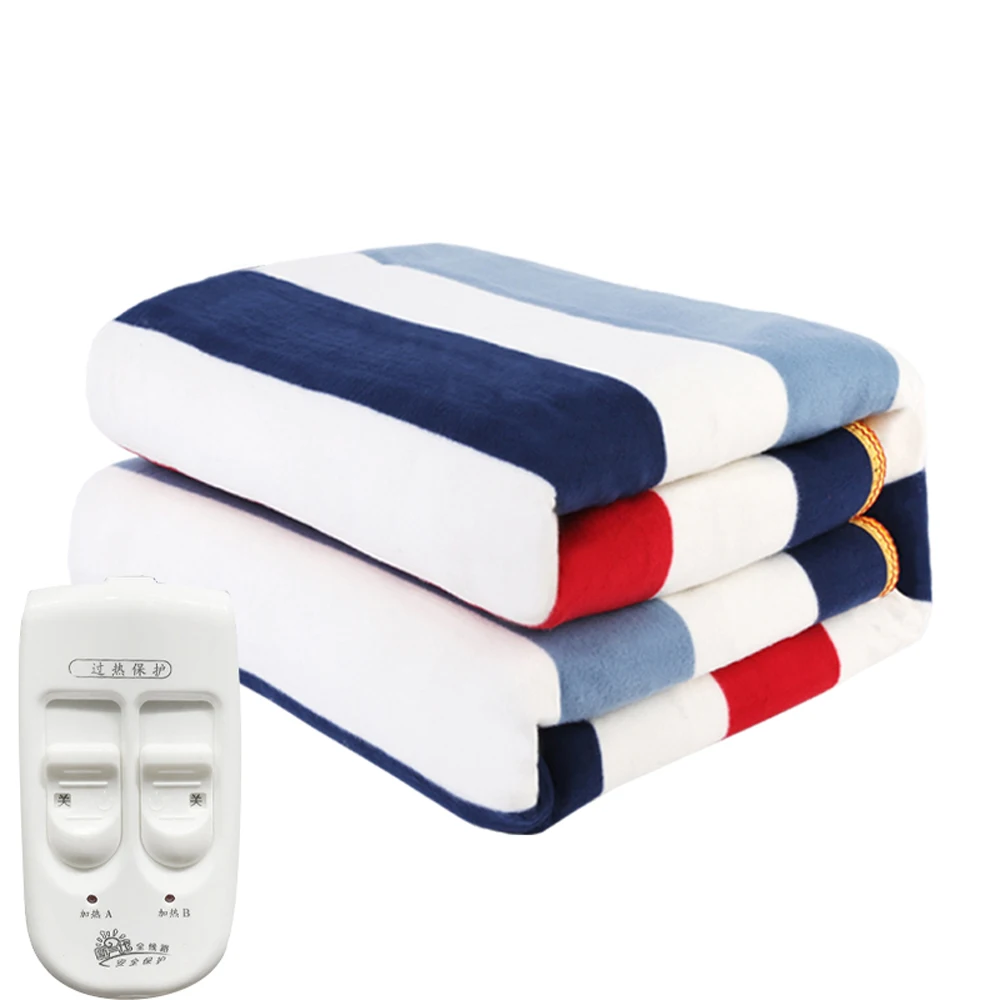 1 8 м электрическое одеяло толще двойные обогреватели Подогрев тела кровать