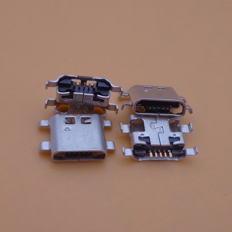 50 шт. 5pin Micro usb коннектор с портом Jack для разъема зарядки порт Гнездо Huawei P9 Lite 2017 PRA