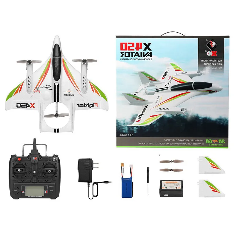 xk x450 vtol rtf epo rc беспилотный радиоупра