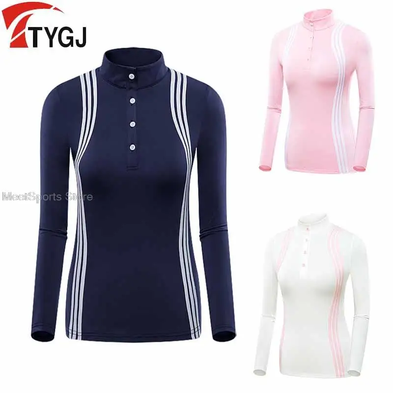 Shirt Ladies Autumn Sportswear Breathable Sports Leisure T-shirt Slim Polo Tops S-xxl