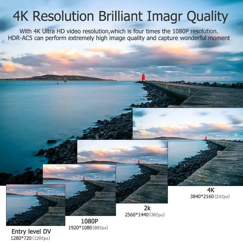 Горячая новинка HD профессиональная 4K Ультра Wifi дистанционное управление