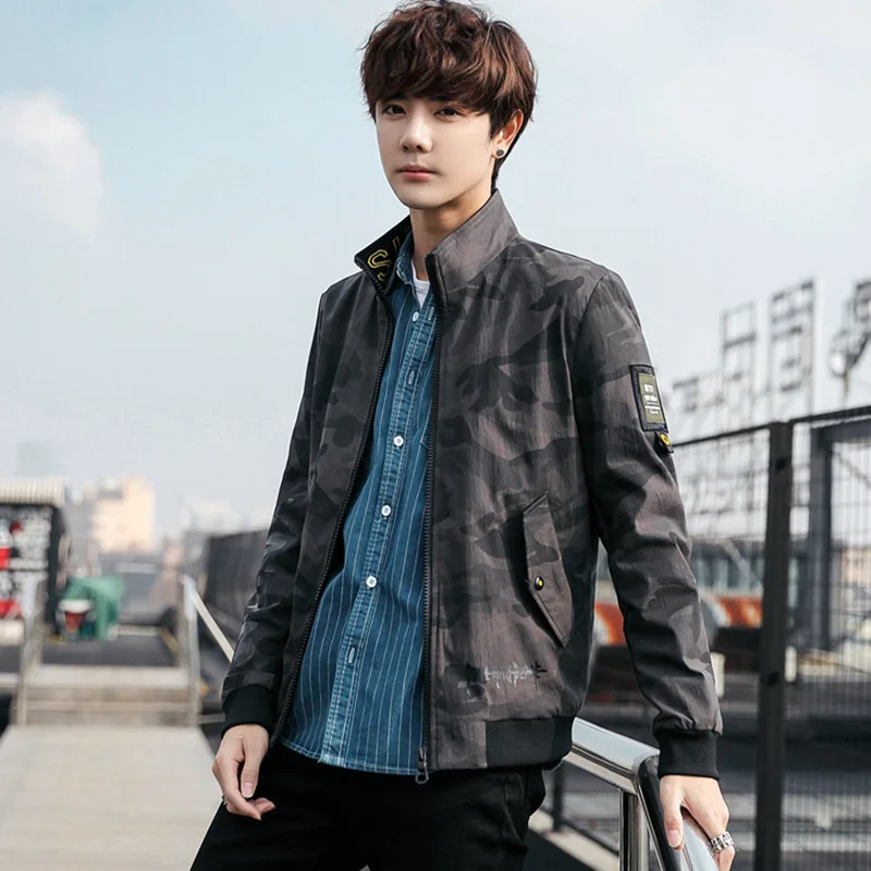 Японская Повседневная Рабочая байкерская куртка с капюшоном мужской Бомбер