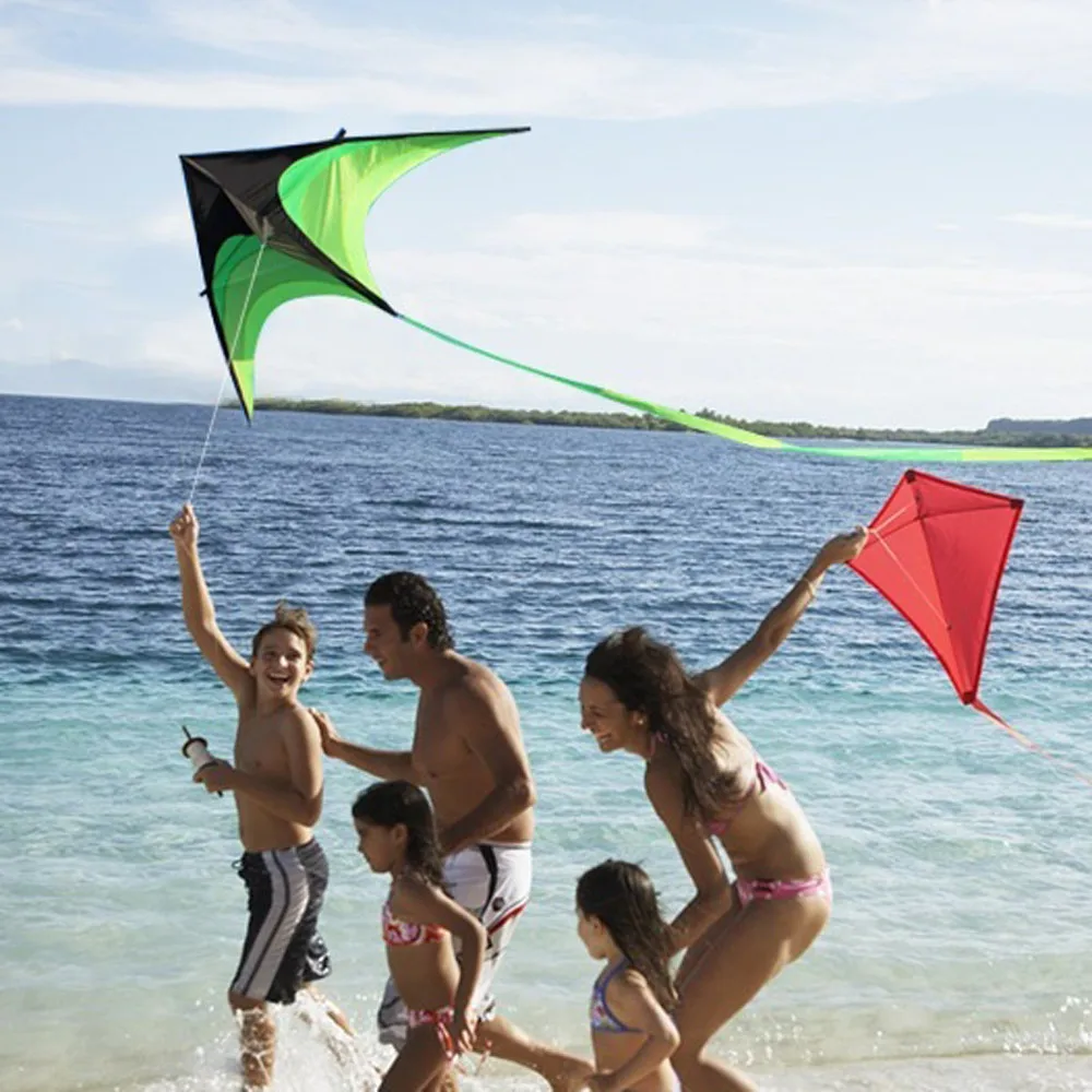 160cm super huge kite line stunt kids kites toys kite flying long tail outdoor fun sports educational gifts kites for adults free global shipping