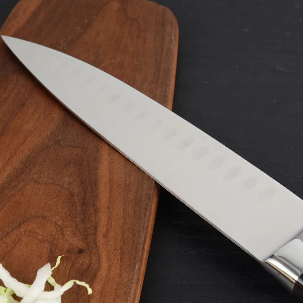 8 Inch Chef's Knife Sharp Japanese Kitchen Vegetable and Fruit Peeling Meat Santoku Sliced Knives | Дом и сад