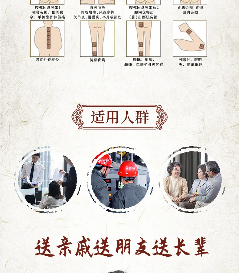 

CN herb 6pcs/box *2 boxes Tibetan Black Plaster Medical Cold Compress Therapy Sticker Neck and Shoulder Waist and Leg Stickers