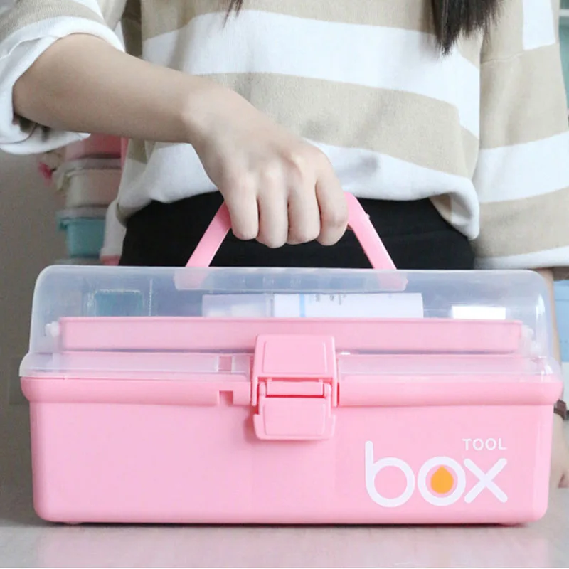 Новинка 2020 медицинская коробка очень большая Бытовая пластиковая детская