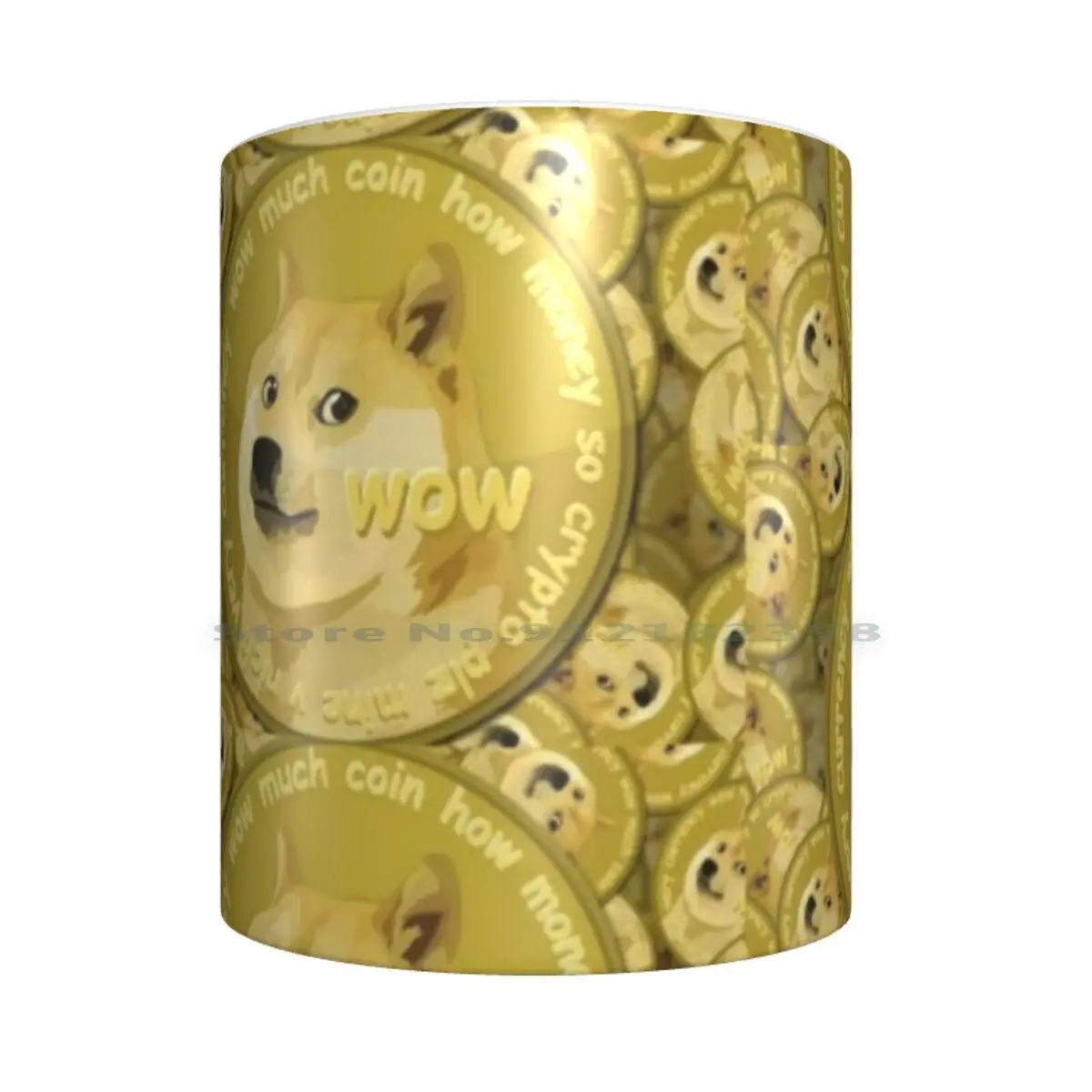 Керамические кружки Doge Coin Dogecoin кофейные чашки Кружка для молока и чая Догг