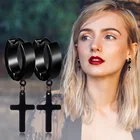 Женские Серьги из нержавеющей стали, Серьги-кольца для пирсинга, 2021