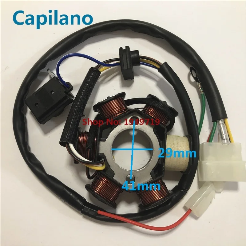 Внутренний двигатель для мотоцикла DIO50 статор зажигания магнитная катушка Honda 50cc