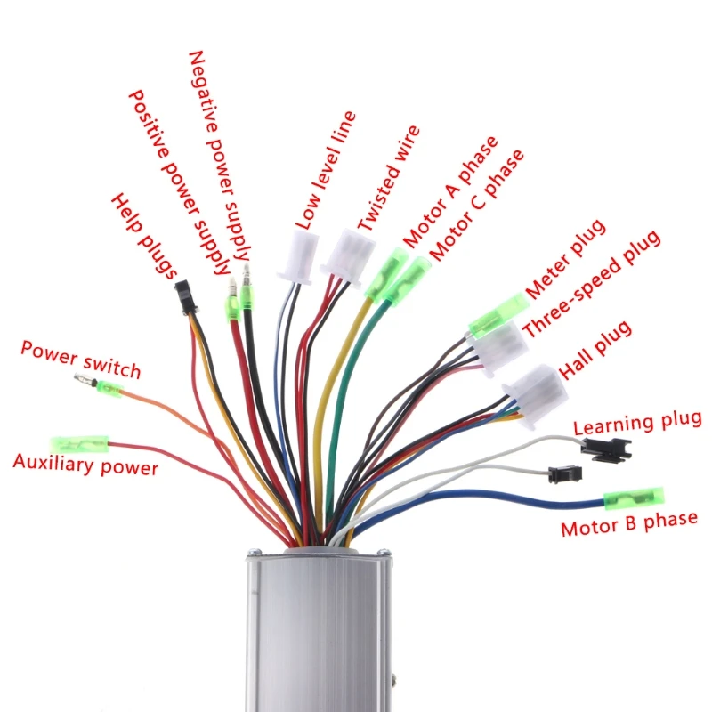 

DC 24/36V 250W Brushless Regulator Speed Controller Scooter E-bike Electric Motor