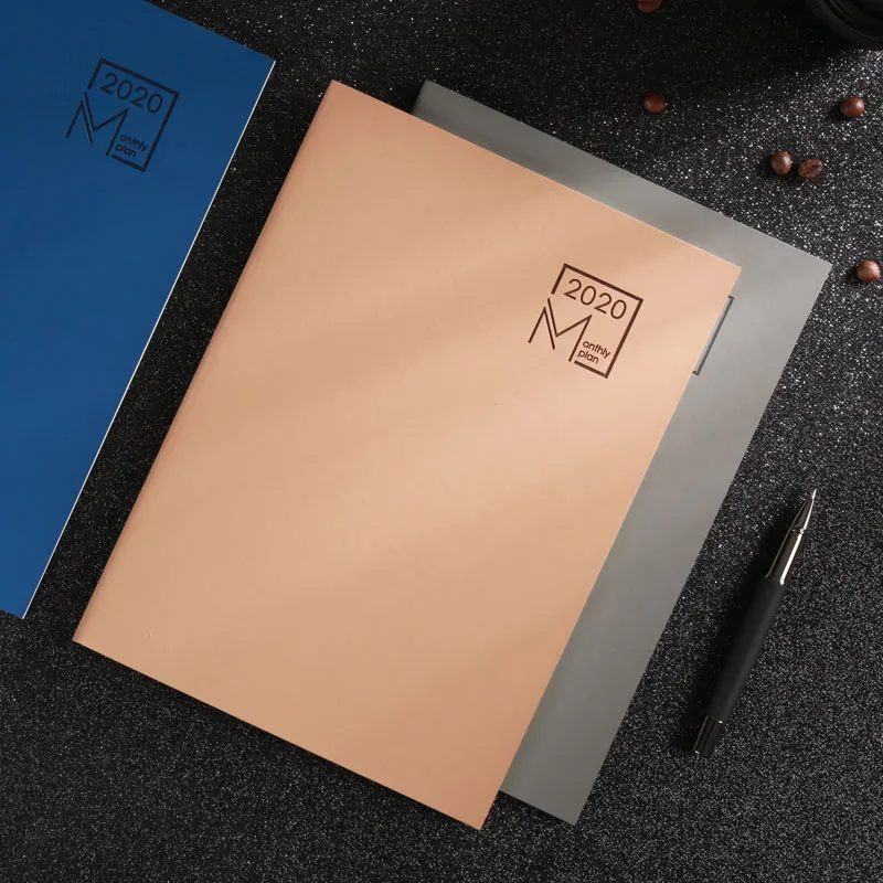 2020 ежемесячный планировщик ежедневник записная книжка канцелярские