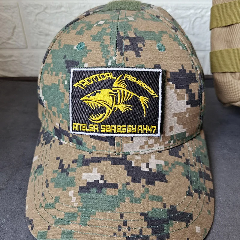 Тактический рыбацкий тактический военный значок в виде акулы пятна и петли