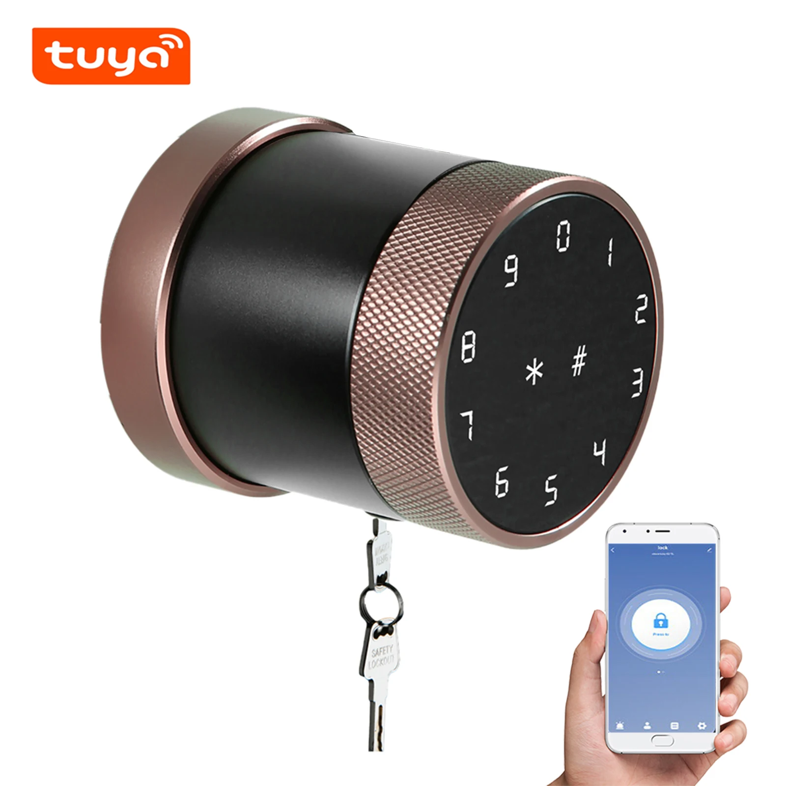 Умный дверной замок с защитой от кражи электронный BT-замок дистанционным