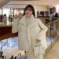 women parka ol vest coats m 2xl femme lady solid plus size casual winter jacket thick warm cotton padded bread clothing
