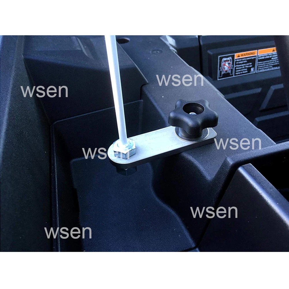 Быстросъемный кронштейн с креплением на головку для светодиодного плетка