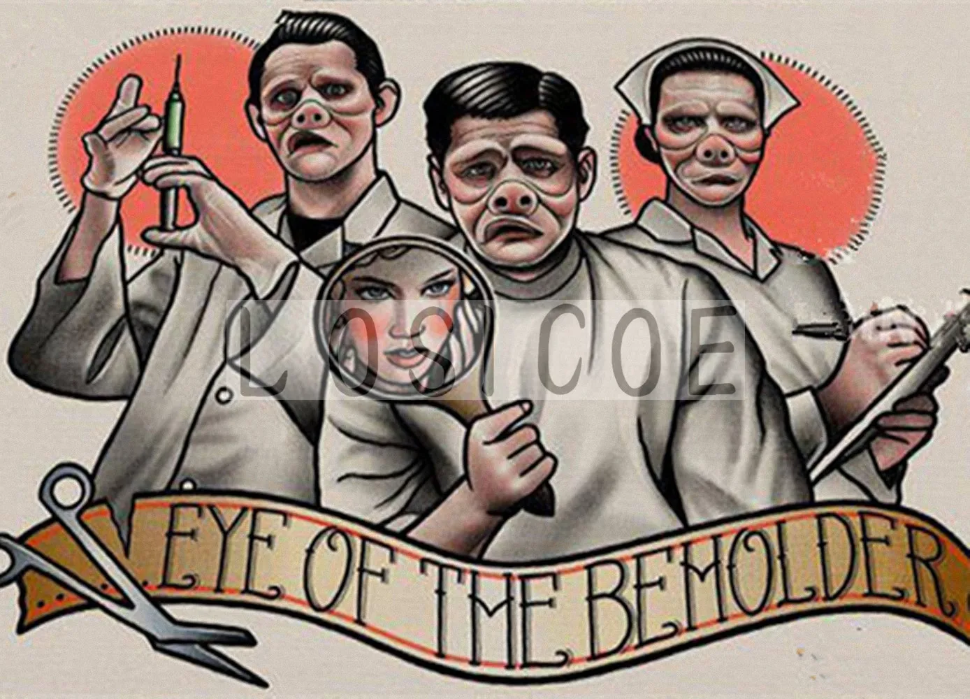 Креативный узор для татуировок винтажный постер из крафт бумаги 30X42 см настенные