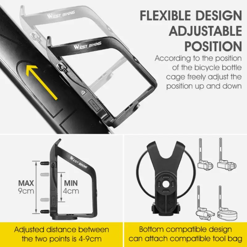 Велосипедный держатель для бутылки с монтировка велосипед чайник стеллаж