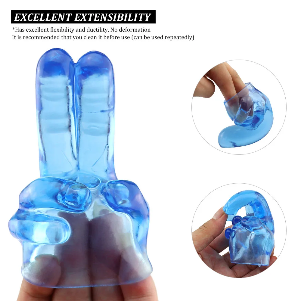 EXVOID Head Covers AV Rod Cap Magic Wand Attachment Stick Vibrator Accessory Sex Shop Toys For Couples |