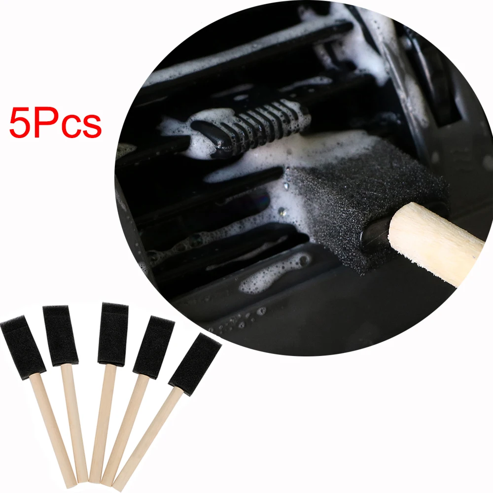5 шт. щетка для чистки автомобильных решеток BMW E60 Ford focus 2 Kuga Mazda 3 cx Volkswagen Polo Golf 4 6