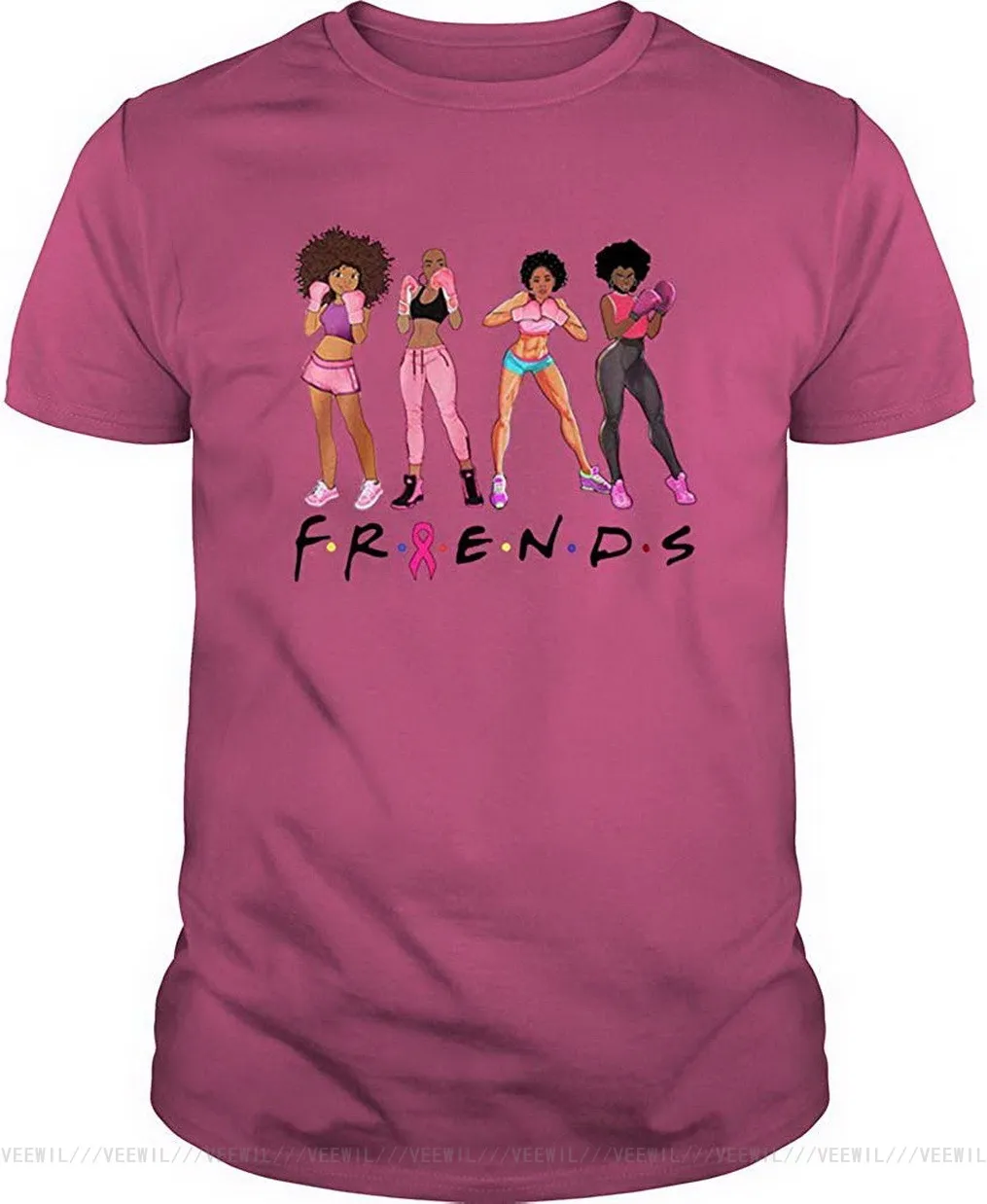 

Модная крутая футболка с изображением рака груди для мужчин и женщин