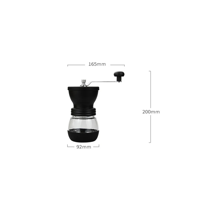 

Hand-cranked coffee machine Full body washable coffee bean grinder Adjustable grinding thickness Household coffee bean grinder