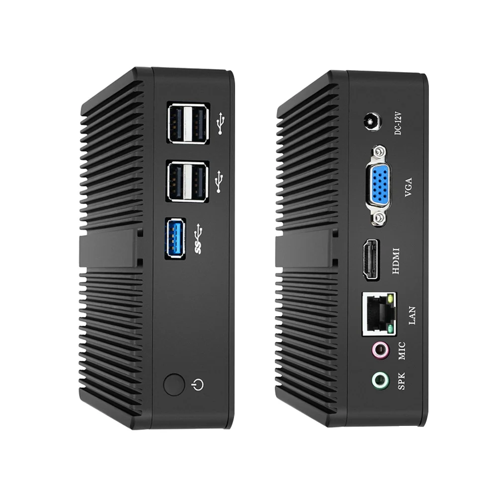 XCY Intel мини ПК двухъядерный Windows 10 с Vga Hdmi настольный компьютер j1900 j1800 Мини Микро