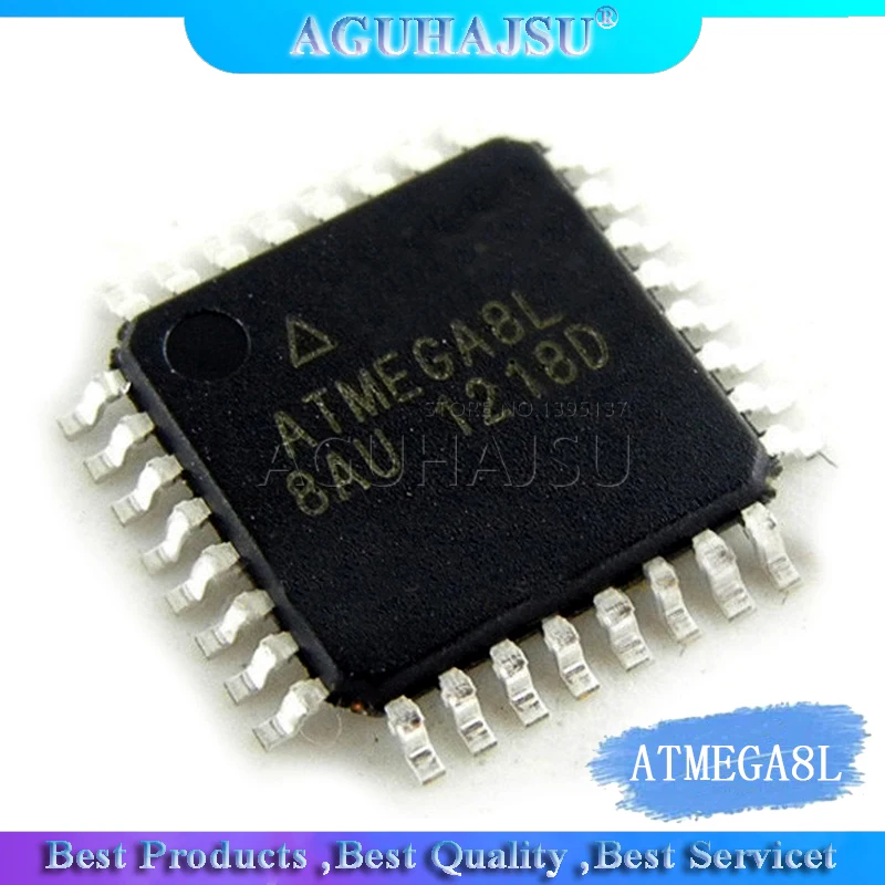 5 шт. ATMEGA8L 8AU QFP ATMEL ATMEGA8 AU TQFP32 программируемая вспышка|flash programmer|atmel programmerflash flash |